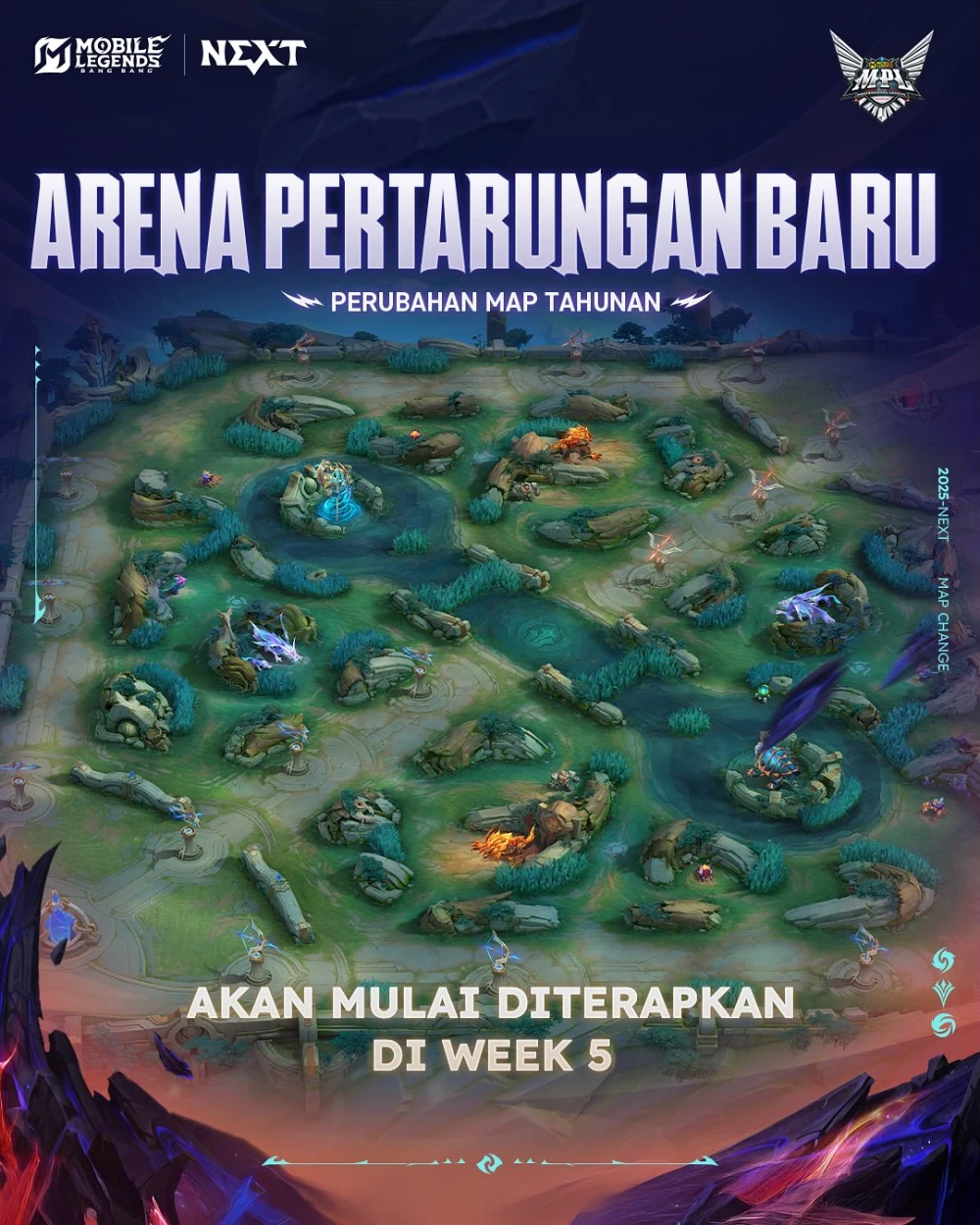 Week 5 MPL ID S16 Gunakan 4 Map Baru! Ini Pilihan Favorit Para Pro Player